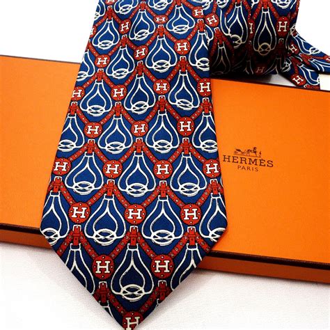 authentic hermes tie|vintage Hermes tie.